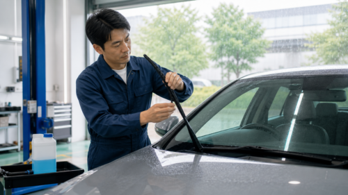 【ワイパーを動かしても見えにくい？】雨の日の視界を守る5つのチェックポイント