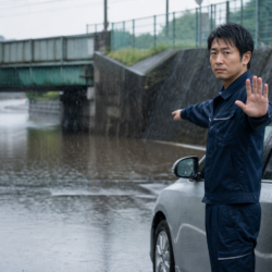 【その道、入らないで】ゲリラ豪雨・冠水路から愛車と命を守る5つの判断ポイント