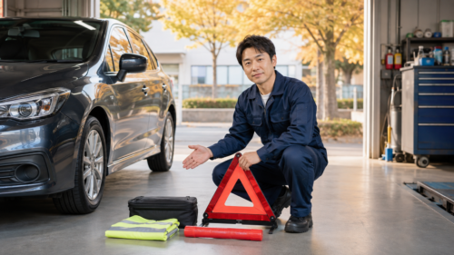 【発炎筒、どこにあるか知っていますか？】もしもの停車に備える5つの確認