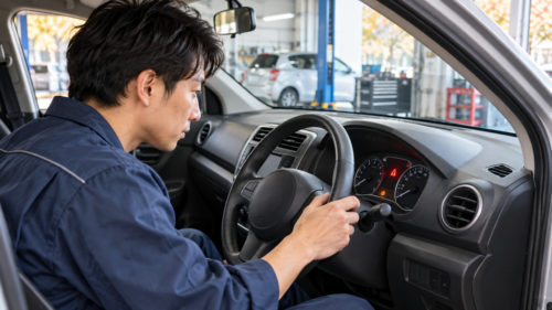 【警告灯が消えない？】走り出す前に確認したい5つのポイント